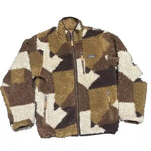 Patagonia Retro-X Men’s Size Small EXTREMELY RARE COLOR WAY BROWN BEAR Cardigan